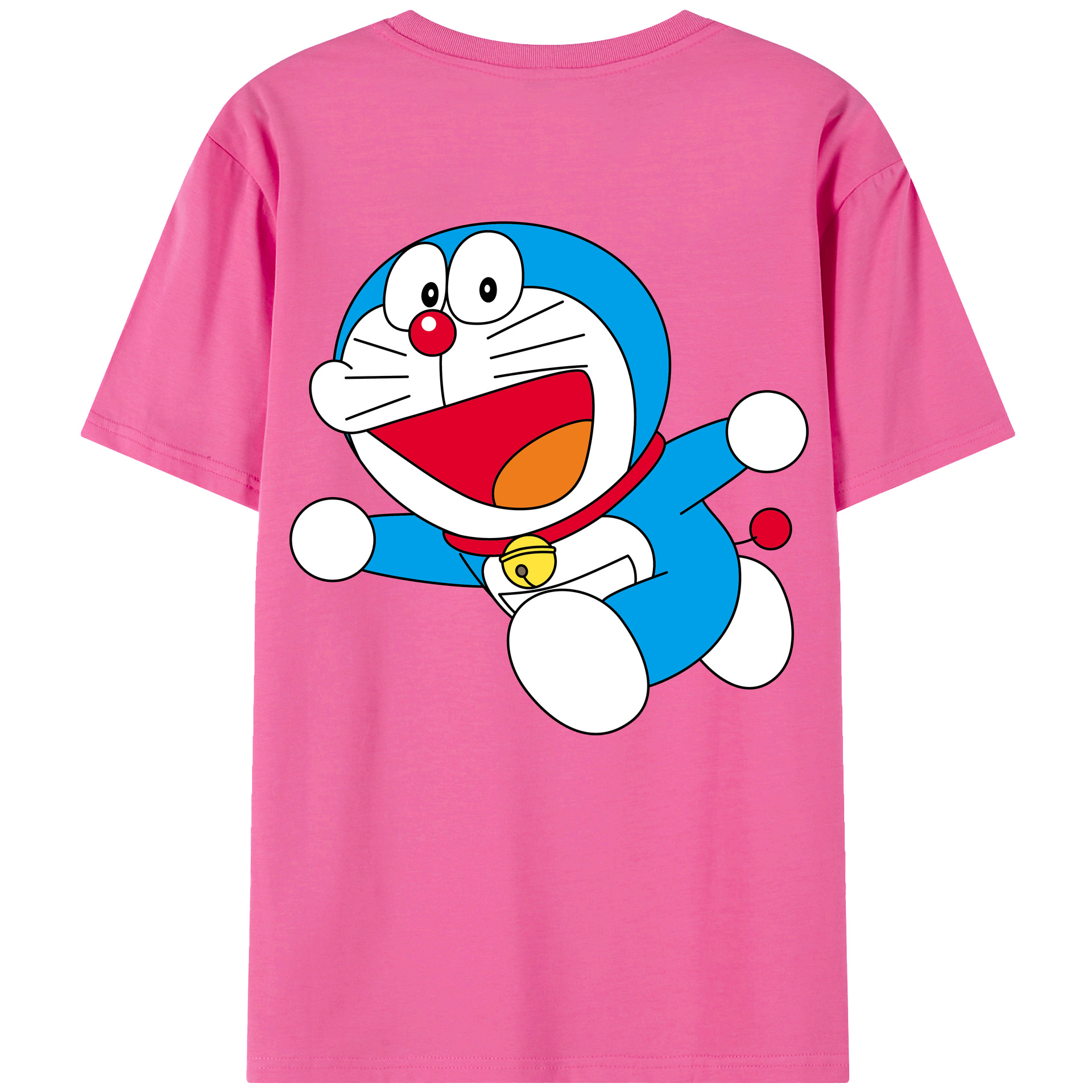 （画像用） ドラえもん Doraemon レディース半袖Tシャツ(バックプリント)